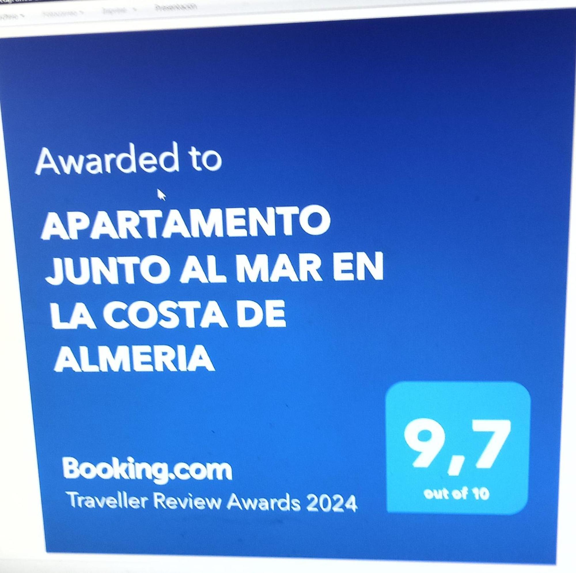 Apartamento Junto Al Mar En La Costa De Almeria El Pozo del Esparto Exterior foto