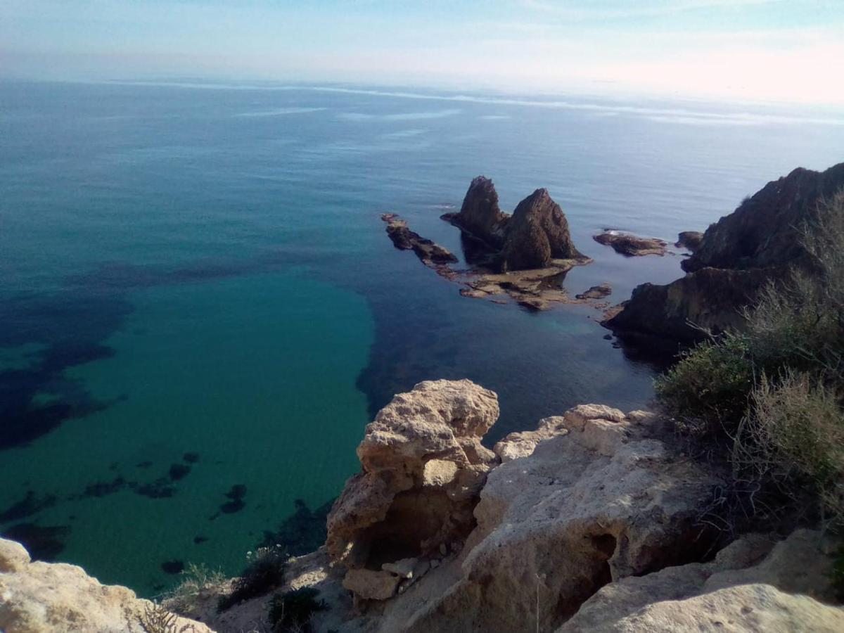 Apartamento Junto Al Mar En La Costa De Almeria El Pozo del Esparto Exterior foto
